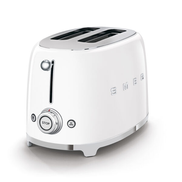 2 Slice Toaster | Glossy White